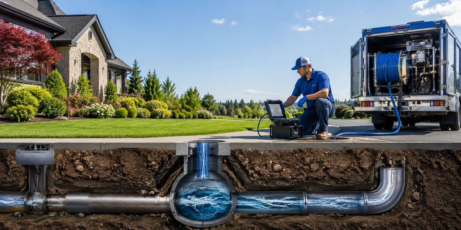 Drainage restoration information for West Milford, WV